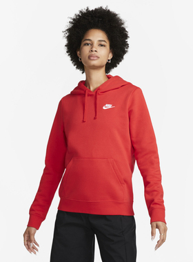 NIKE耐克女子运动休闲套头衫卫衣DQ5794-657