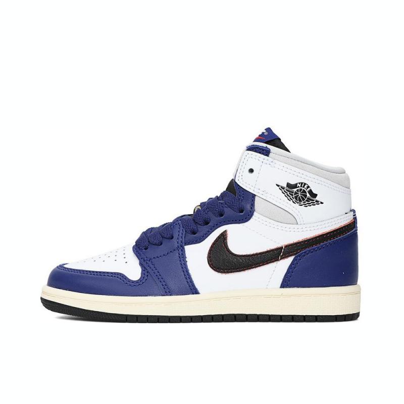 NIKE耐克小童鞋JORDAN1RETROHIGHOG运动训练篮球鞋FD1412-100