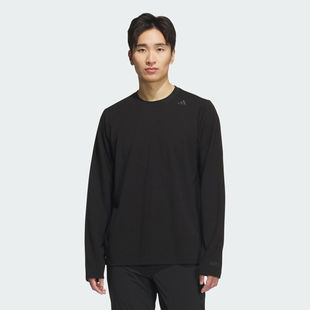 adidas阿迪达斯男子武宗系列运动训练休闲圆领长袖T恤KB5105