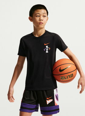 NIKE耐克大童K NK DF CHBL TEE运动休闲短袖T恤IR6287-010