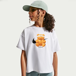 T恤IO8121 NIKE耐克大童G 100 BOXY运动休闲短袖 NSW TEE