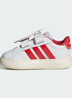 adidas阿迪达斯婴童鞋GRANDCOURT3.0BUBBLE运动休闲鞋KJ8652