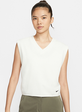 NIKE耐克女子ASWGOLF V NECK VEST运动休闲无袖T恤IH0940-133