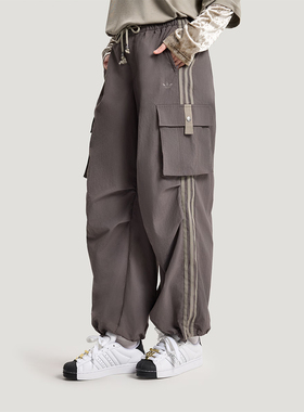 Adidas阿迪达斯三叶草女子运动休闲长裤KV6897