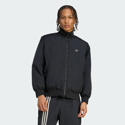 adidas阿迪达斯三叶草男子运动休闲棉服外套JX7783