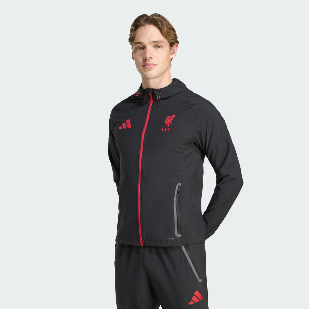 adidas阿迪达斯男子LFC C VT J运动健身夹克外套JZ5556
