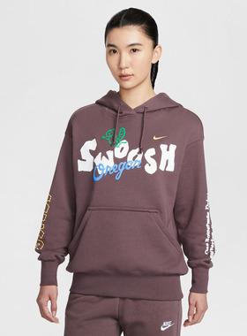 NIKE耐克女子运动休闲套头衫卫衣IQ3945-515