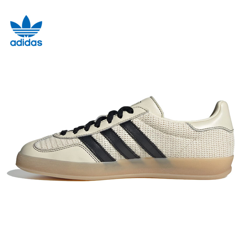 adidas阿迪达斯三叶草男女鞋GAZELLE INDOO运动休闲鞋JQ7083