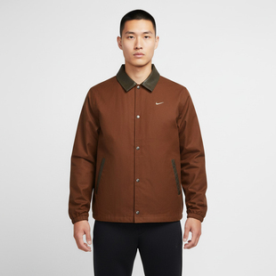NIKE耐克男子运动休闲梭织翻领夹克外套IQ3974-281