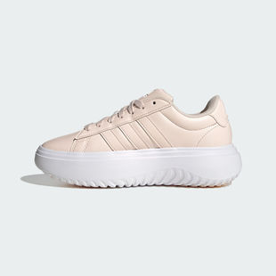 adidas阿迪达斯女鞋GRAND COURT PLATFORM运动休闲鞋IH9109