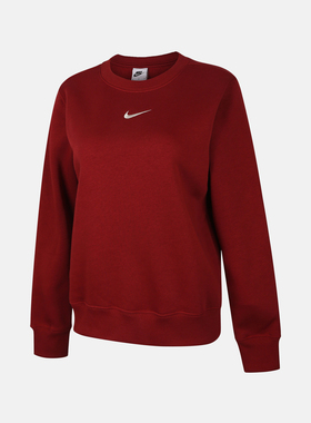 NIKE耐克女子运动休闲套头衫卫衣DQ5752-613