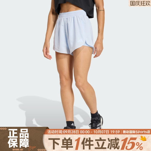adidas阿迪达斯D4T G2 2IN1SH夏女子运动休闲轻薄宽松短裤KE7395