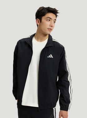 adidas阿迪达斯男子ST 3ST TRACKTOP运动健身夹克外套KR2520