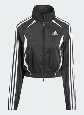 adidas阿迪达斯三叶草女子SLIM TRACKTOP运动夹克外套KE9786