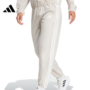 adidas阿迪达斯女子WE 3S WOVEN PT运动休闲长裤JD6522