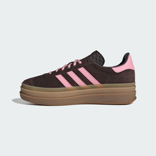 W运动休闲鞋 BOLD IH6786 GAZELLE adidas阿迪达斯三叶草男女鞋