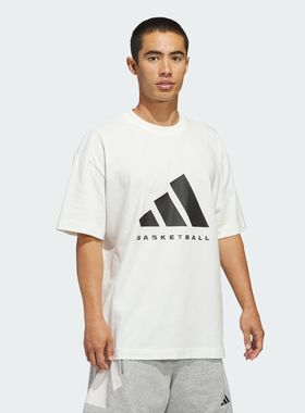 adidas阿迪达斯男女ADIDAS SS TEE运动休闲短袖T恤JZ9528