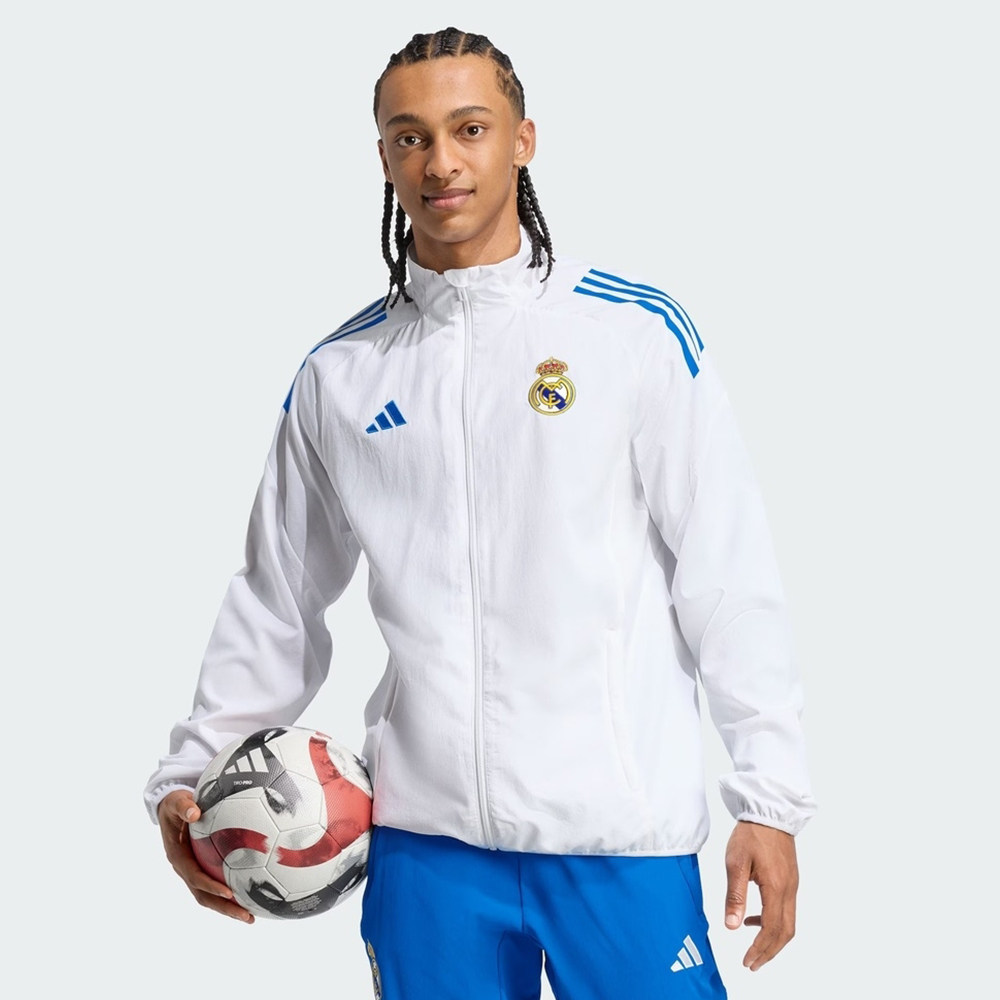 adidas阿迪达斯男子REAL EU PRE JKT运动健身夹克外套JP4029