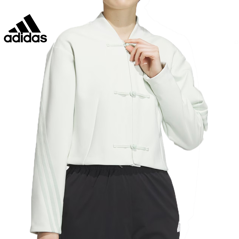 adidas阿迪达斯女子W SGY JKT梭织运动外套JF6665
