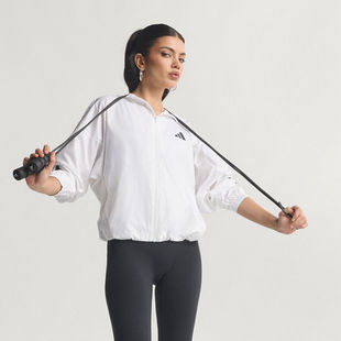 adidas阿迪达斯女子HYG WINDY运动健身夹克外套KC7655