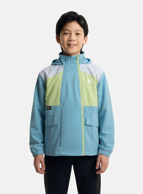 adidas阿迪达斯大童JK WV URBAN JKT运动健身夹克外套KG5949