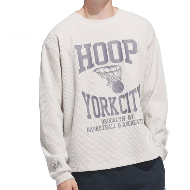 adidas阿迪达斯三叶草男子HYC LS TEE运动休闲长袖T恤KE6111