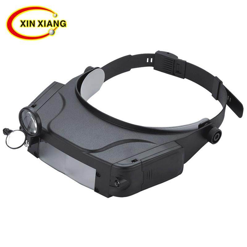 适配四种倍率阅读看书维修刺绣鉴赏古董手表修理多功能LED头戴放