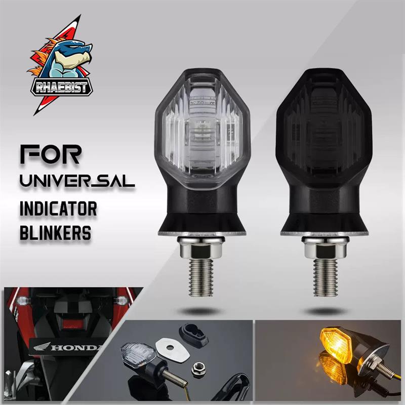 适配适用本田RS150R Wave Alpha迷你型摩托车LED转向指示灯信号灯