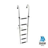 适配厂家供应六阶不锈钢304折叠船用扶手挂梯游艇船用五金配件