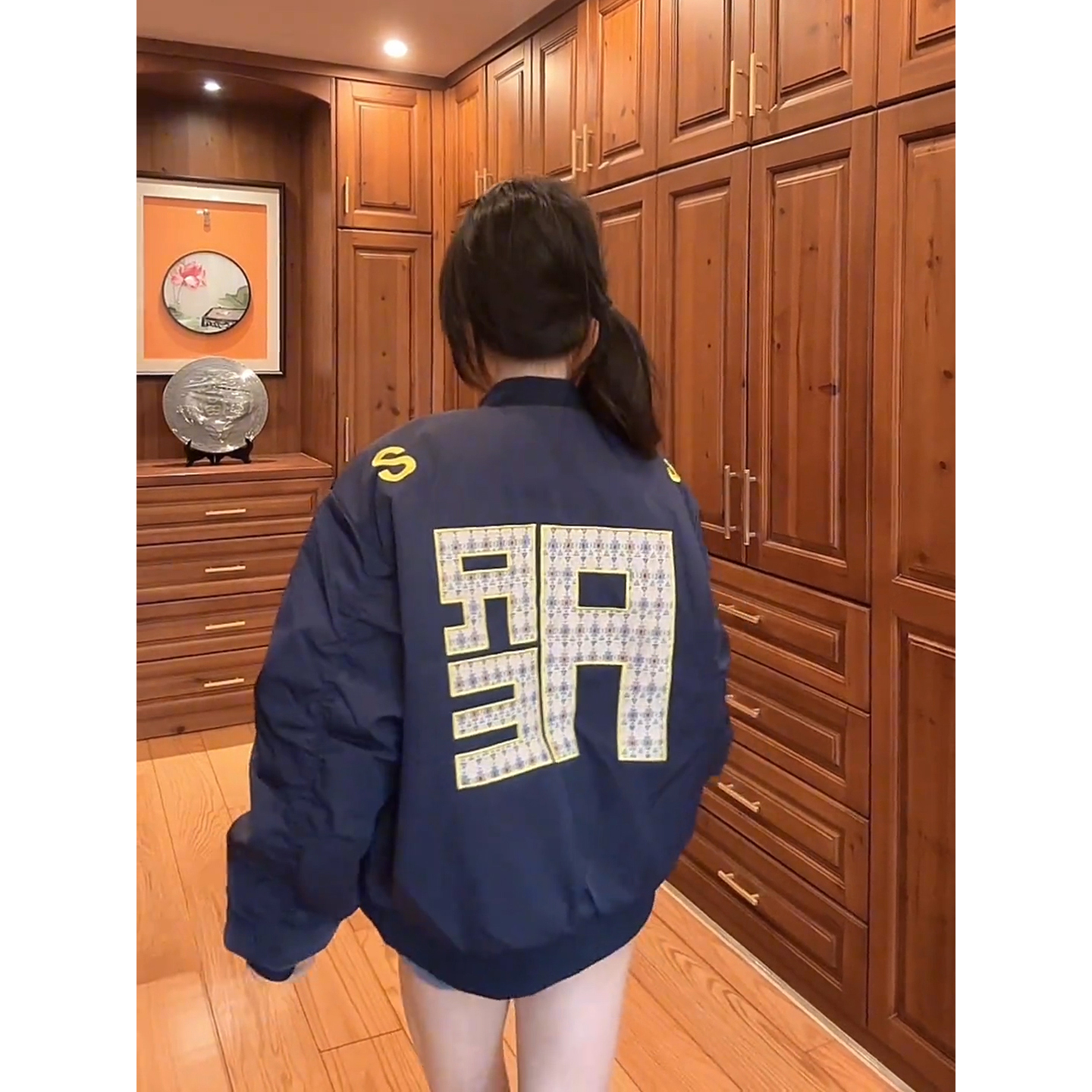 美式高街vibe刺绣棒球服男秋季
