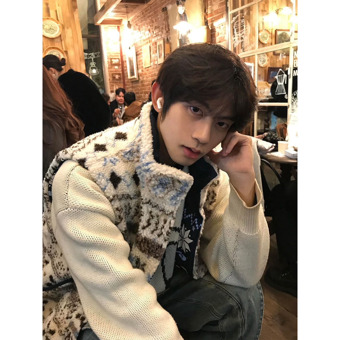 美式复古双面穿工艺拼接设计马甲男女冬季摇粒绒加厚保暖棉服外套,男装,常规马甲,淘宝优惠券,粉丝福利购,淘宝优惠卷