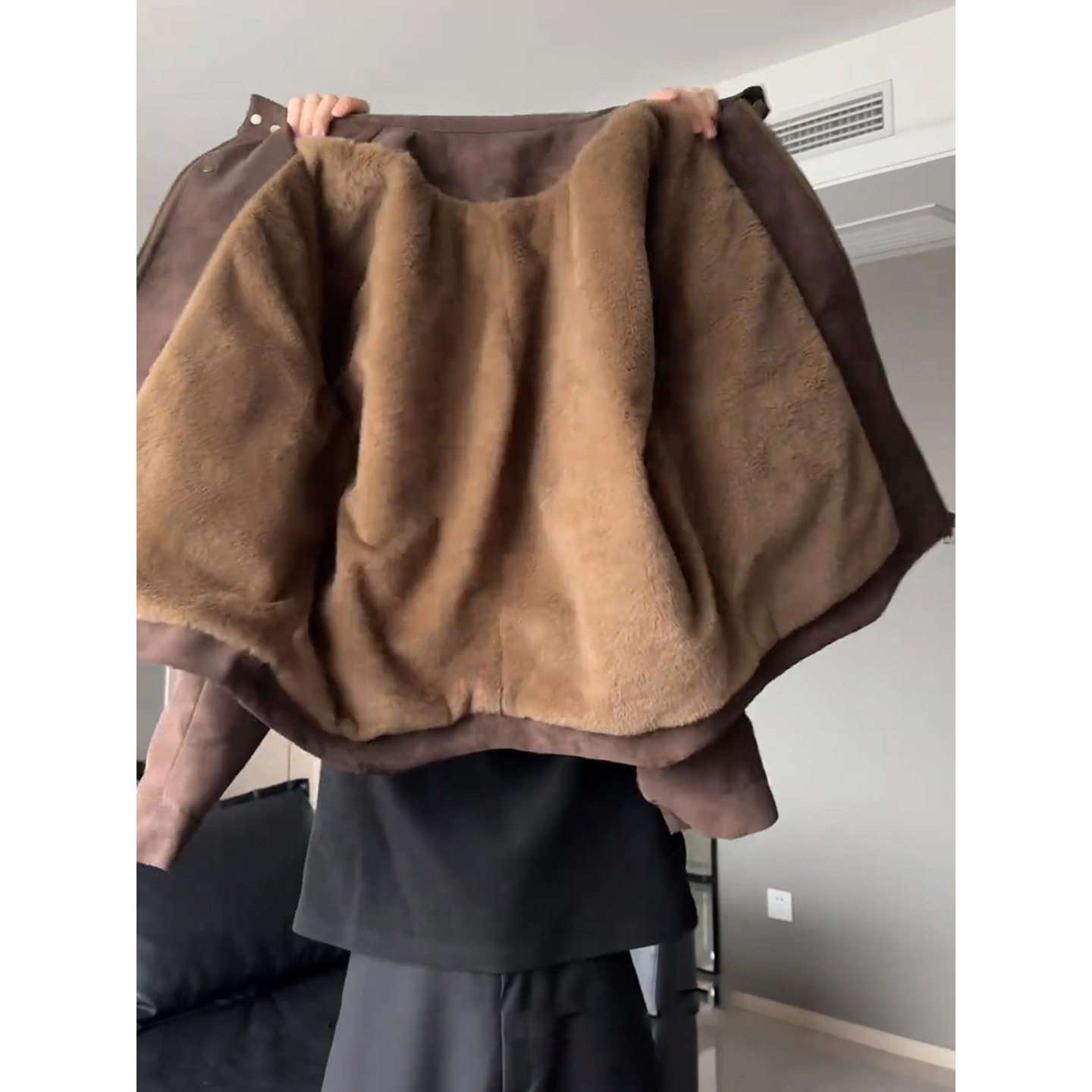 美拉德座山雕pu皮衣外套男秋冬季