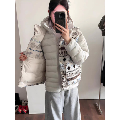 费尔岛摇粒绒棉服马甲男外穿冬季