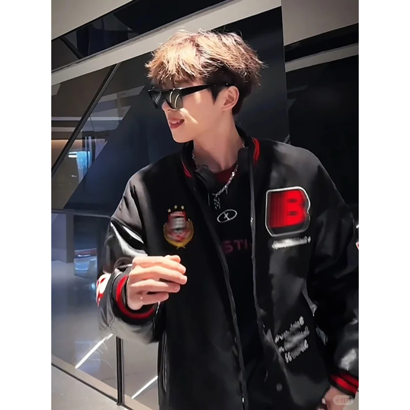 FDR美式vibe刺绣棒球服男款痞帅