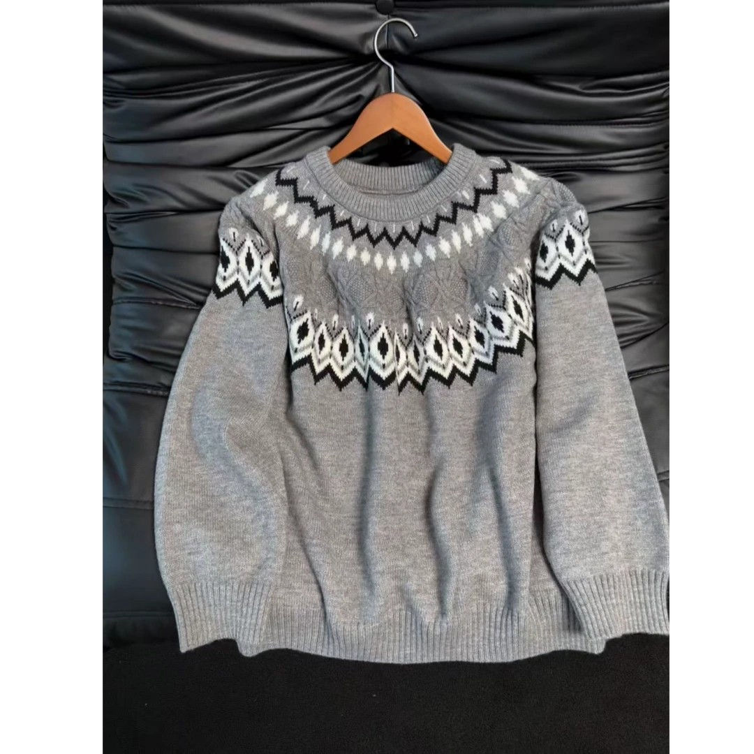 staythenight费尔岛提花毛衣