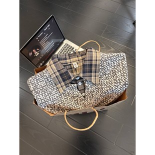 浅灰色假两件针织卫衣男款春季美式提花小香风外套内搭polo领上衣