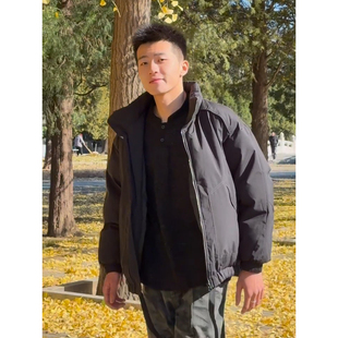 美式三防廓形夹克棉服男款冬季加厚立领面包服重磅硬汉风棉衣外套