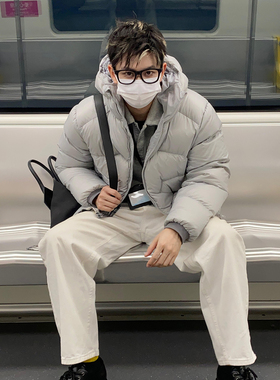 轻量化GT5000羽绒服男冬季高蓬松泡芙棉服东北极寒加厚情侣派克服