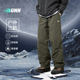 男款 冬季 外穿防风防水冲锋裤 东北零下40度羽绒裤 加厚保暖滑雪裤 子