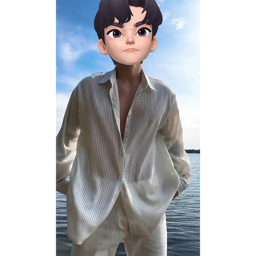 那不勒斯冰丝衬衫夏日穿搭禁欲系