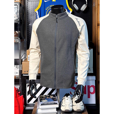 美式半高领德绒打底衫男冬季保暖