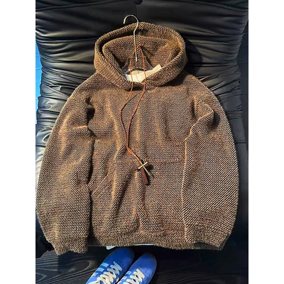 满天星针织连帽卫衣男款秋冬