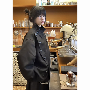 不规则击剑服外套男多形态立体裁剪廓形夹克开春cleanfit西装夹克