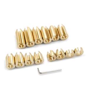Wheel Reusable Motorcycle Refil Balance Weights Spoke Brass