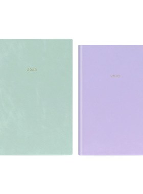 【特惠3折】MARKS2023年EDiT烟熏柔色封面手帐一日一页竖式周G记B