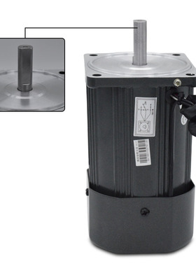 调速定速光轴电机 6W-300W高速马达1300转 22Q0V交流圆轴调速电机