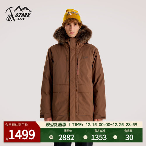 奥索卡防风羽绒PARKA服