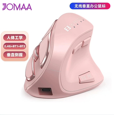 JOMAA无线蓝牙三模鼠标人体