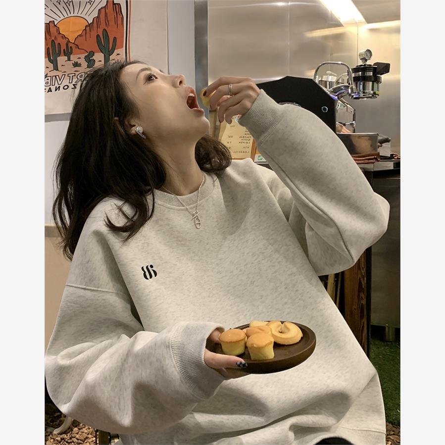 MereKo套头圆领卫衣女秋