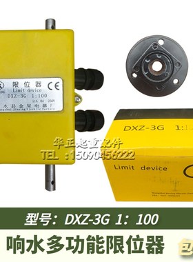 响水县金星电器厂DXZ-3G 1:100 非标双出轴带法兰欧式葫芦限位器